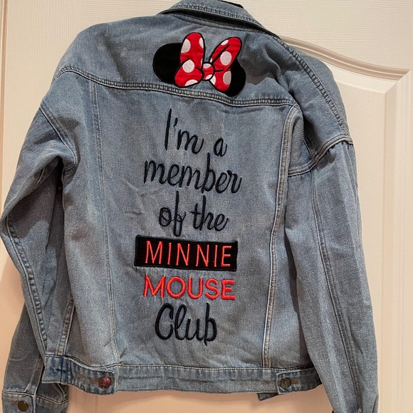 Disney Minnie Mouse Club Jean Jacket - Picture 5 of 5